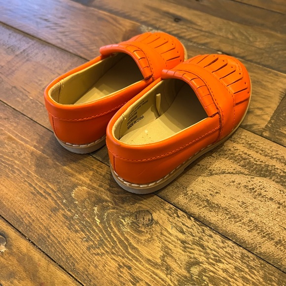 Janie & Jack Leather Loafers size 4T NWOT - Picture 7 of 9